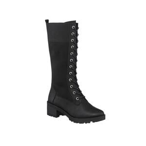 New! GC Shoes Hanker Lace Up Combat Gunge Knee High Boots - Size 6